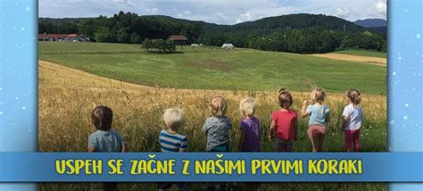 otroci v naravi pri Vrtcu Malček