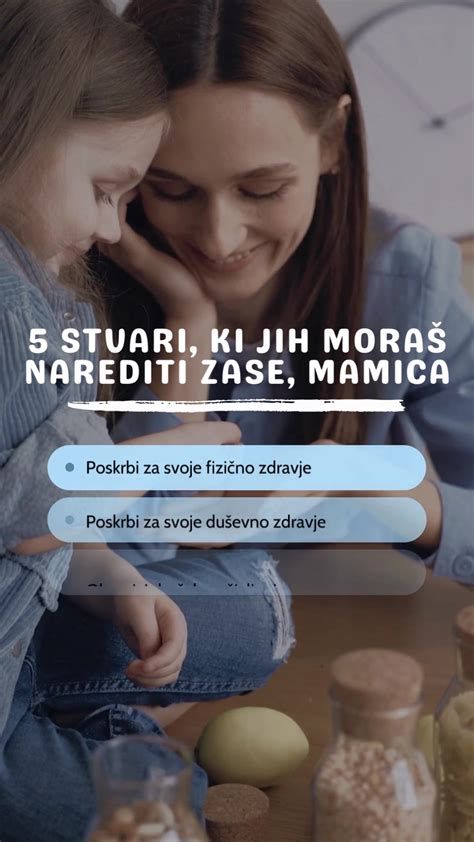umirjena mamica, ki diha globoko