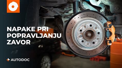 Preverjanje obrabe koles in zavor pri rabljenem vozičku