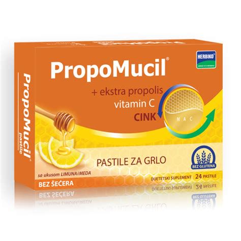 pastile i sprejevi za grlo - ilustracija bezbednih sastojaka