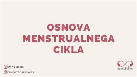 shema menstrualnega cikla z označenimi izcedki in časovnimi okviri