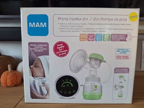 slika: prsna črpalka - ročna in električna