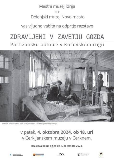 Razstava “Zdravljeni v zavetju gozda” - kirurška oprema in instrumentarij