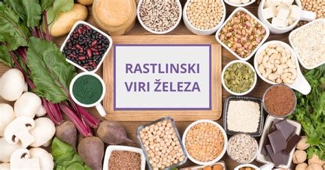 bistveni viri železa v prehrani