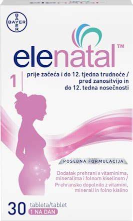 ženska pripravlja tableto Elevit pred zanositvijo