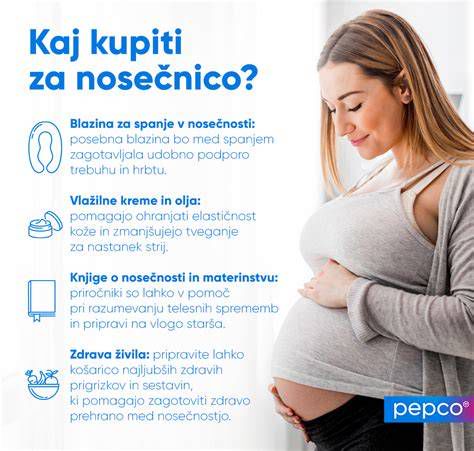 infografika potreb hranil v nosečnosti